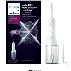 Philips Sonicare White Cordless Flosser